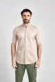 Parla Man Care - Jacke Kurzarm - beige